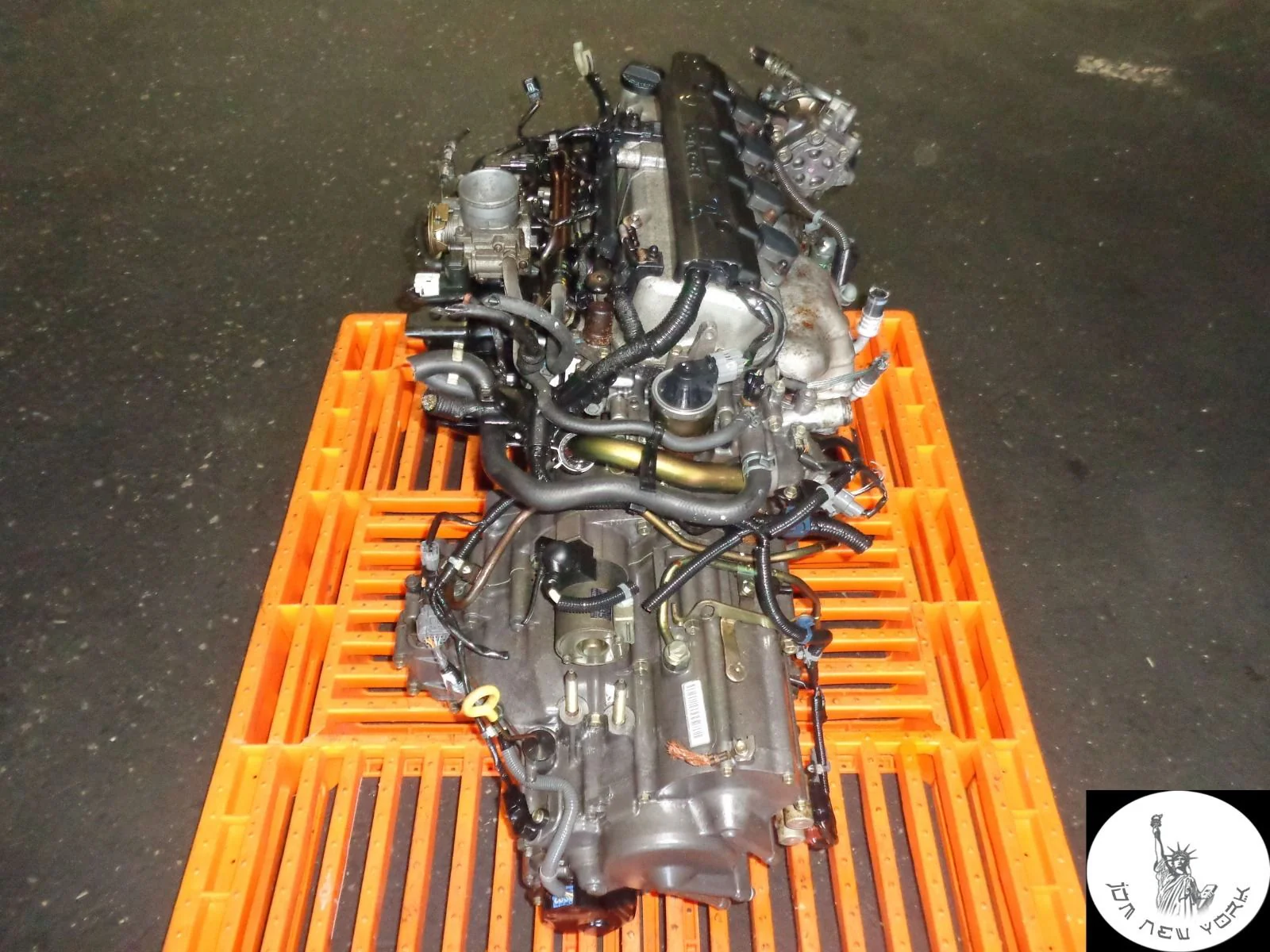 2001 2002 2003 2004 2005 Honda Civic 1.7L Sohc Vtec Engine & Automatic Transmission JDM d17a slxa sjma - Image 4
