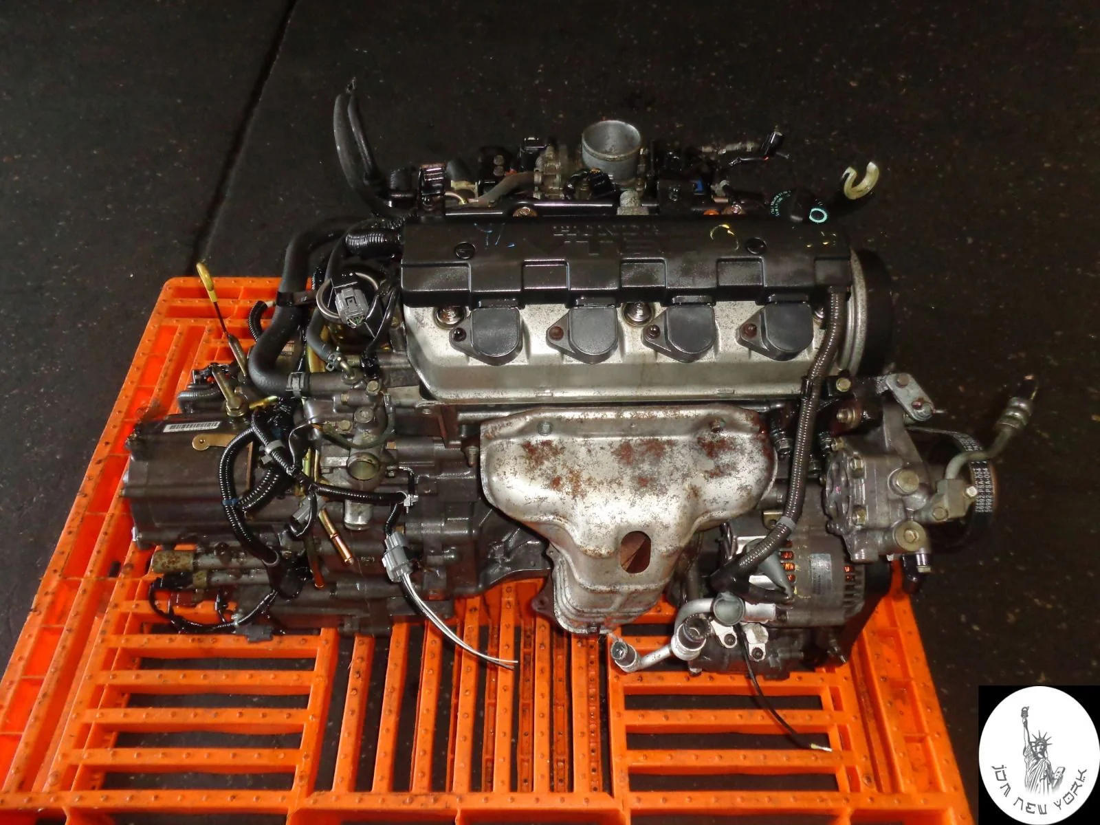 2001 2002 2003 2004 2005 Honda Civic 1.7L Sohc Vtec Engine & Automatic Transmission JDM d17a slxa sjma - Image 7