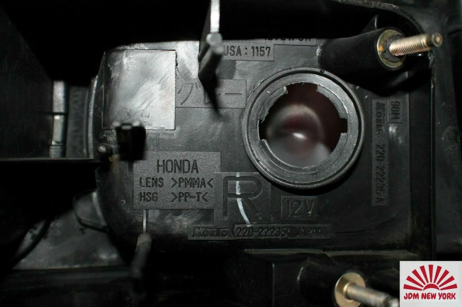 94 95 96 97 JDM HONDA ACURA INTEGRA DB6 OEM TAIL LIGHTS(LEFT+RIGHT) 220-22235 - Image 3