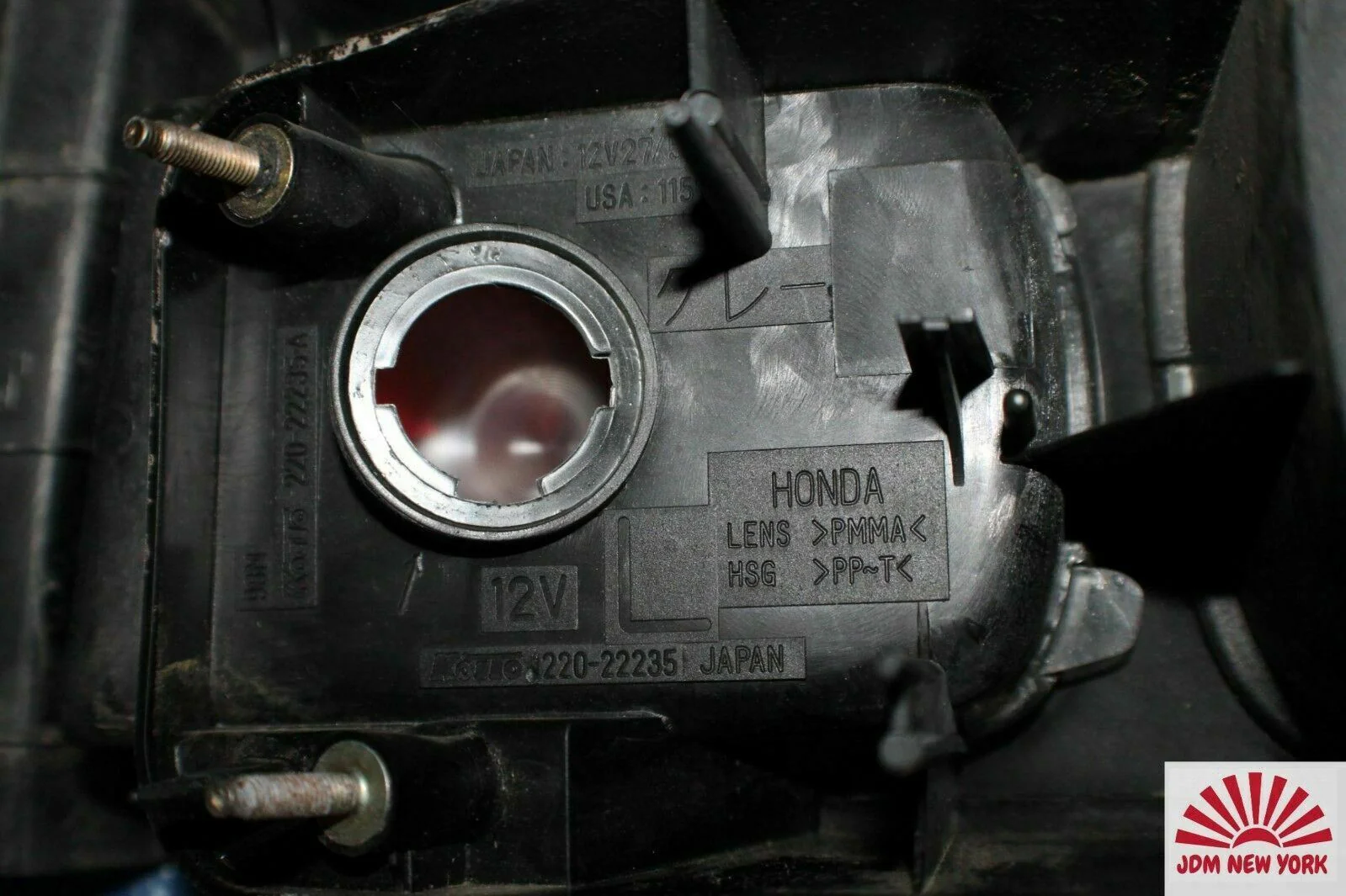 94 95 96 97 JDM HONDA ACURA INTEGRA DB6 OEM TAIL LIGHTS(LEFT+RIGHT) 220-22235 - Image 4