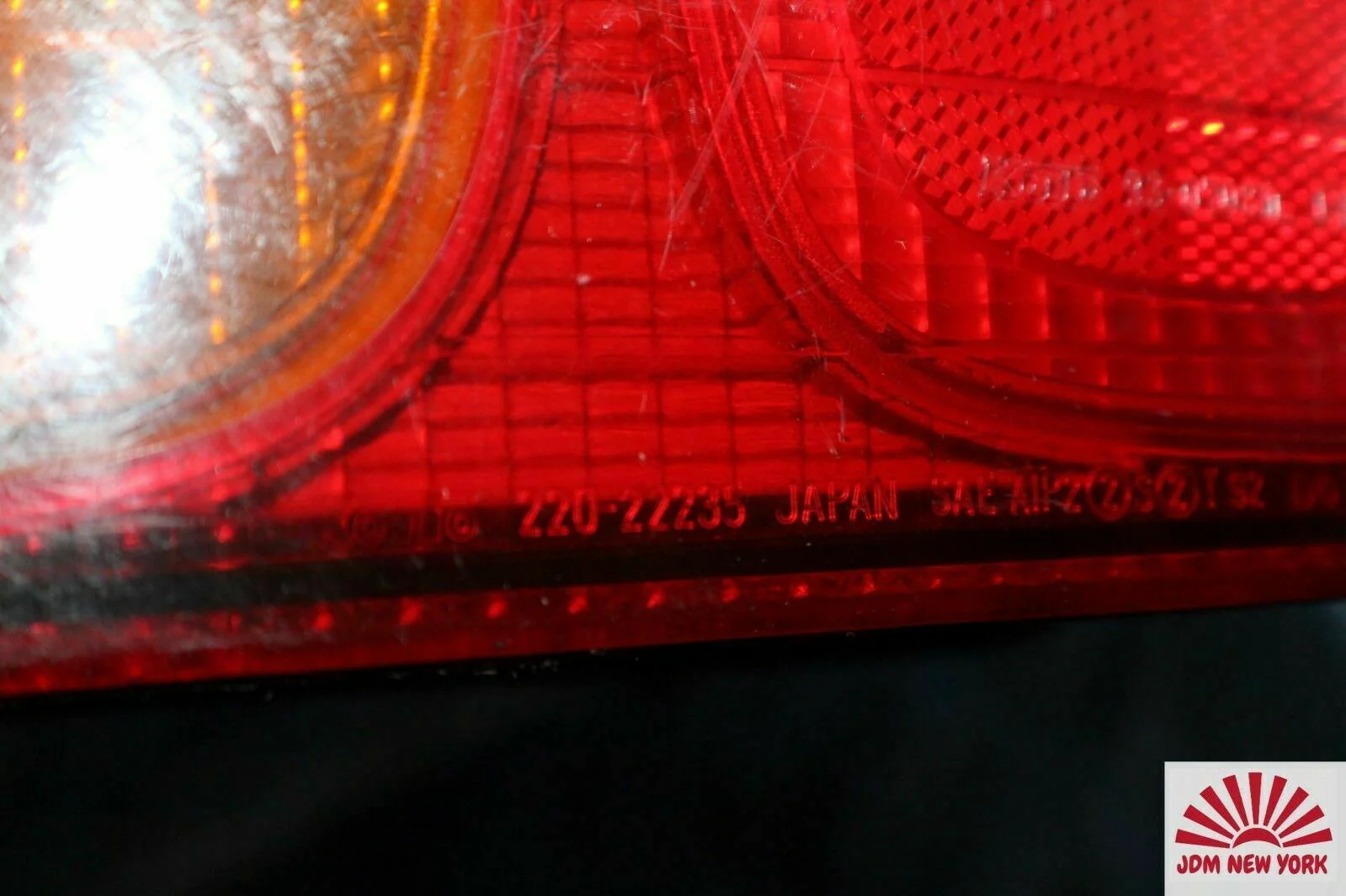 94 95 96 97 JDM HONDA ACURA INTEGRA DB6 OEM TAIL LIGHTS(LEFT+RIGHT) 220-22235 - Image 5