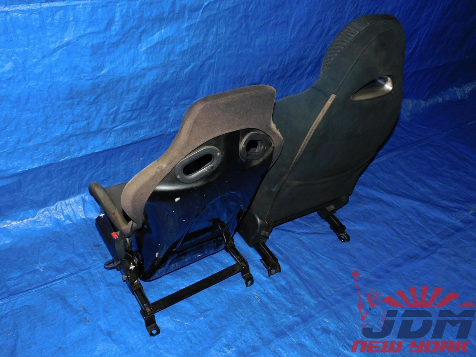 JDM 2002-2006 HONDA INTEGRA TYPE R ACURA RSX DC5 OEM BUCKET SEATS W/ RAILS #2 - Image 12
