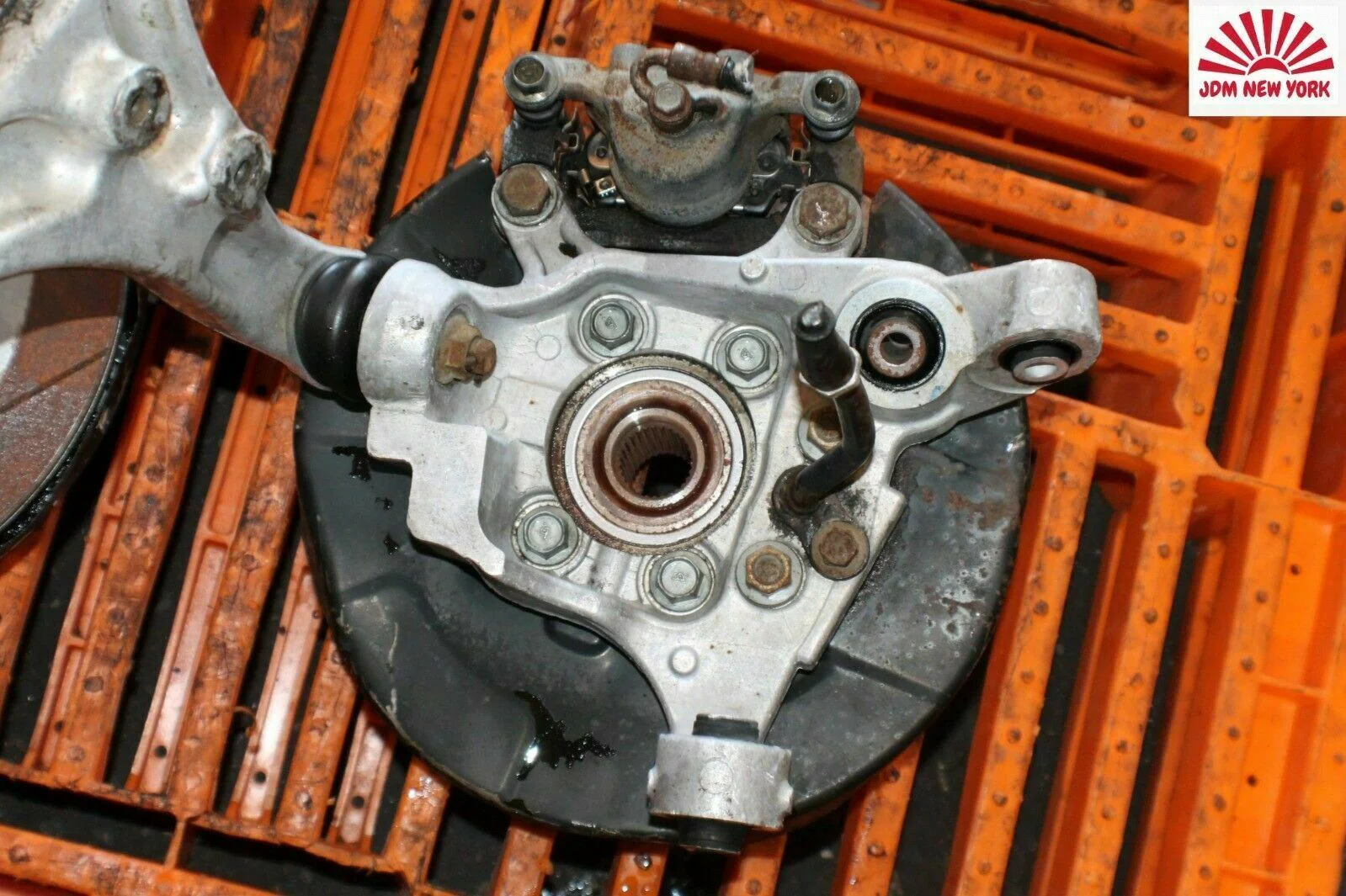 Jdm Nissan 350z z33 Oem Front Rear Spindle Brakes Knuckles Hubs Rotors Set Vq35 - Image 10