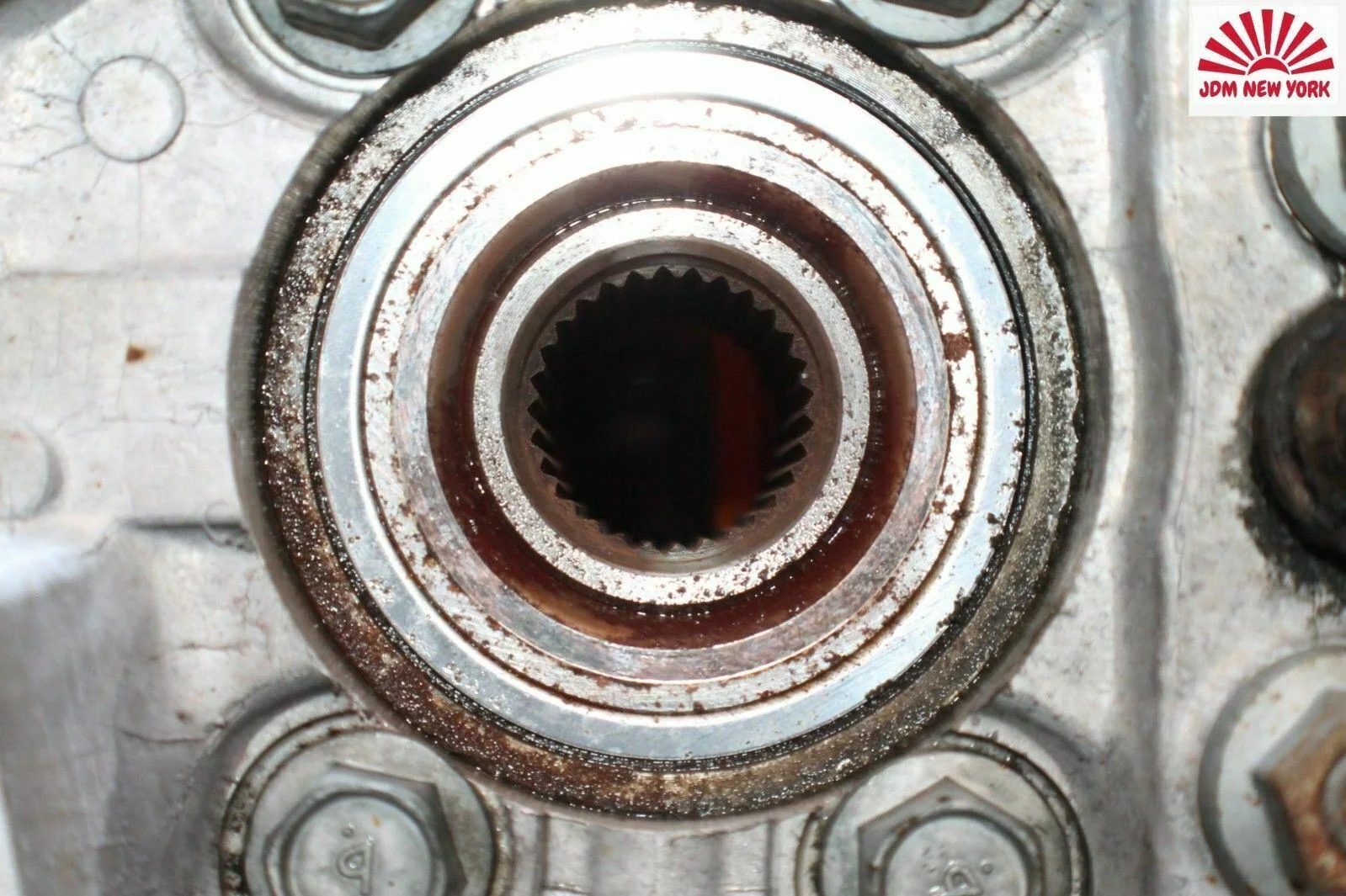 Jdm Nissan 350z z33 Oem Front Rear Spindle Brakes Knuckles Hubs Rotors Set Vq35 - Image 11