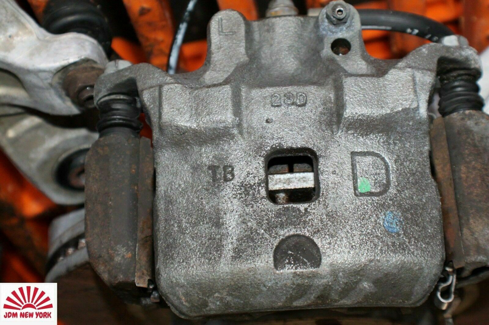 Jdm Nissan 350z z33 Oem Front Rear Spindle Brakes Knuckles Hubs Rotors Set Vq35 - Image 3